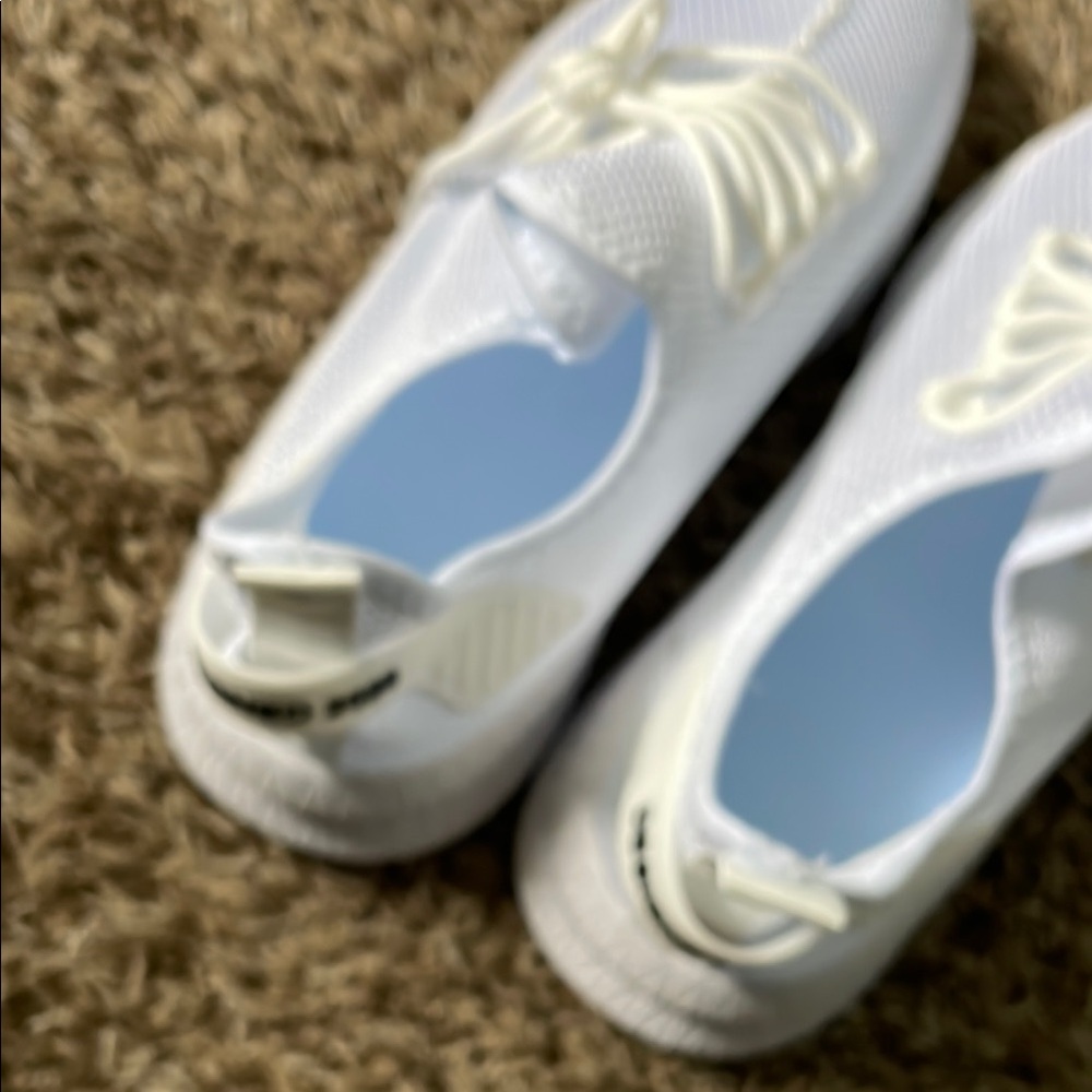 White Athletic Sneakers